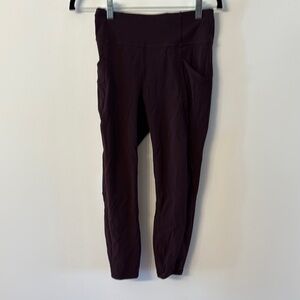 Lululemon plum High-Waist Leggings